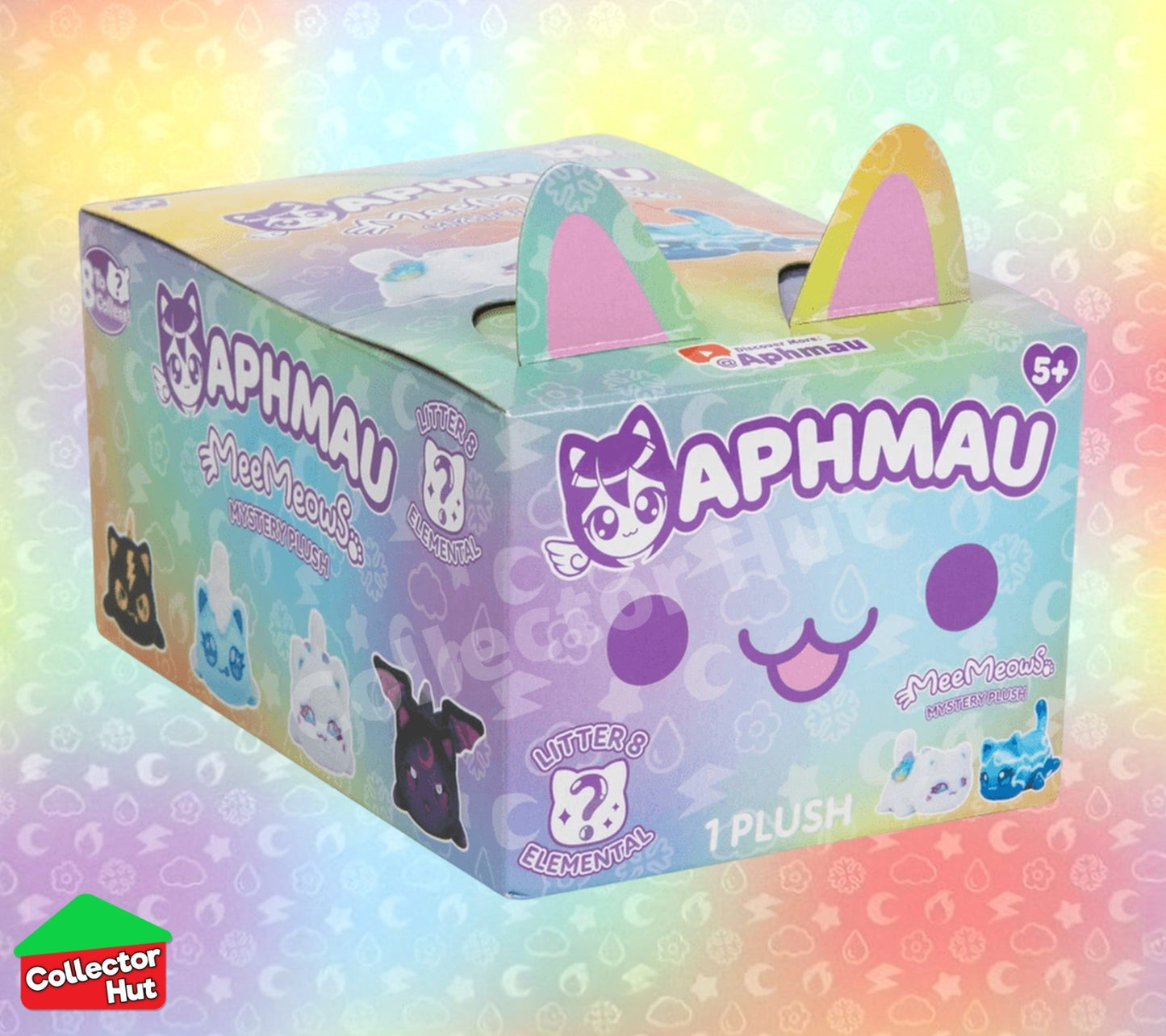 Aphmau MeeMeows Mystery 6" Plush Litter 8 ELEMENTAL IDENTIFIED You Choose