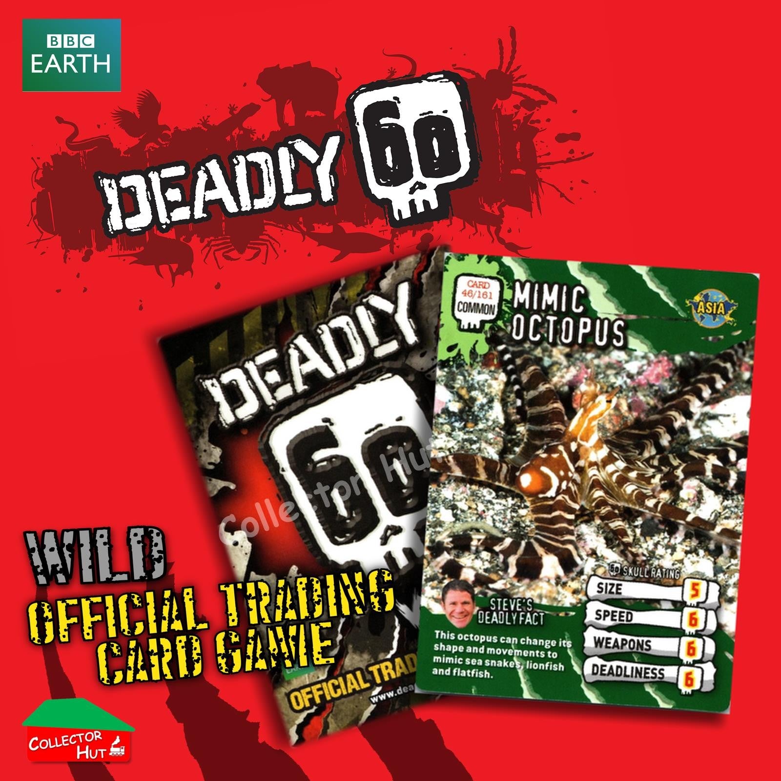 CBBC Deadly 60 WILD Trading Cards  Choose Your Cards