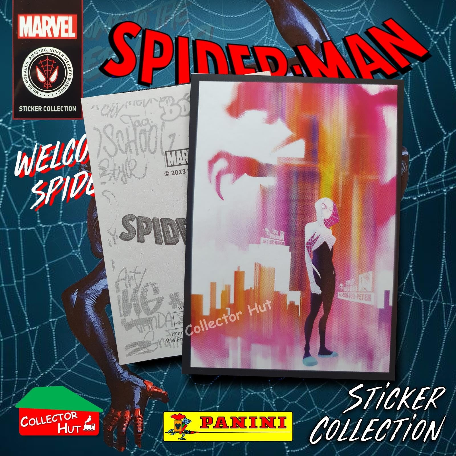 Panini Spider-Man Spider-Verse 2023 Collection Sticker Singles #1-163 & F1-30