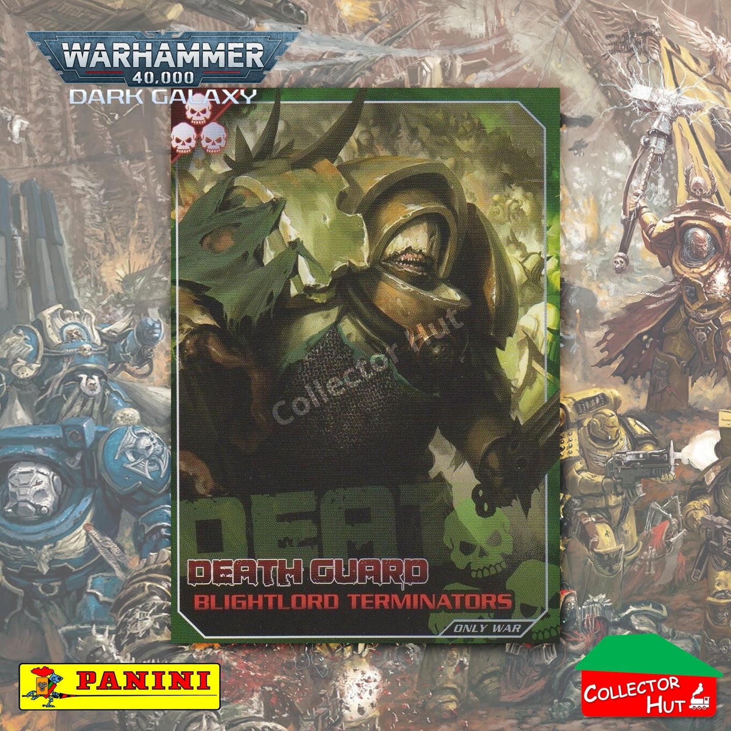 PANINI Warhammer 40,000 Dark Galaxy Only War Base Trading Cards #1-225