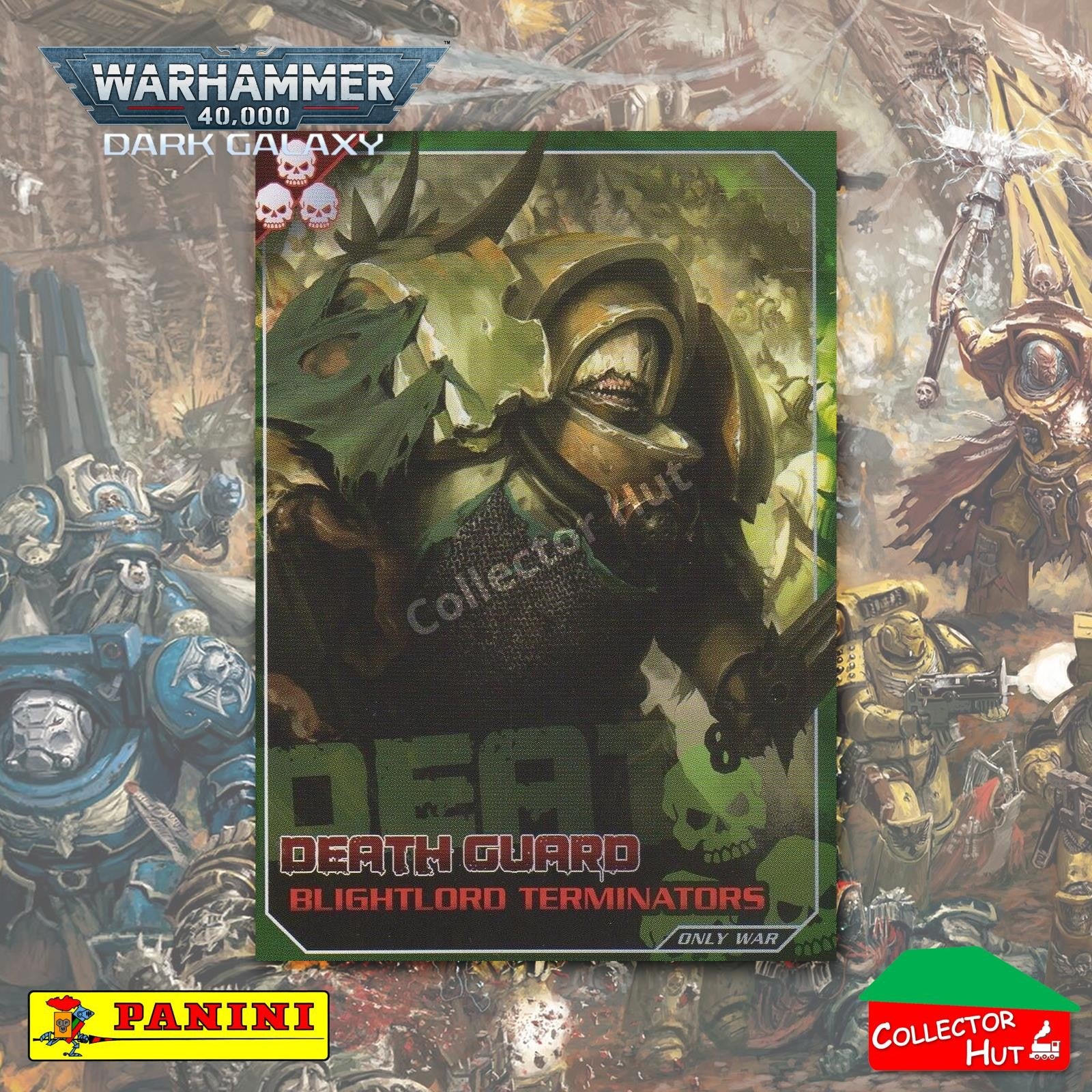 PANINI Warhammer 40,000 Dark Galaxy Only War Base Trading Cards #1-225