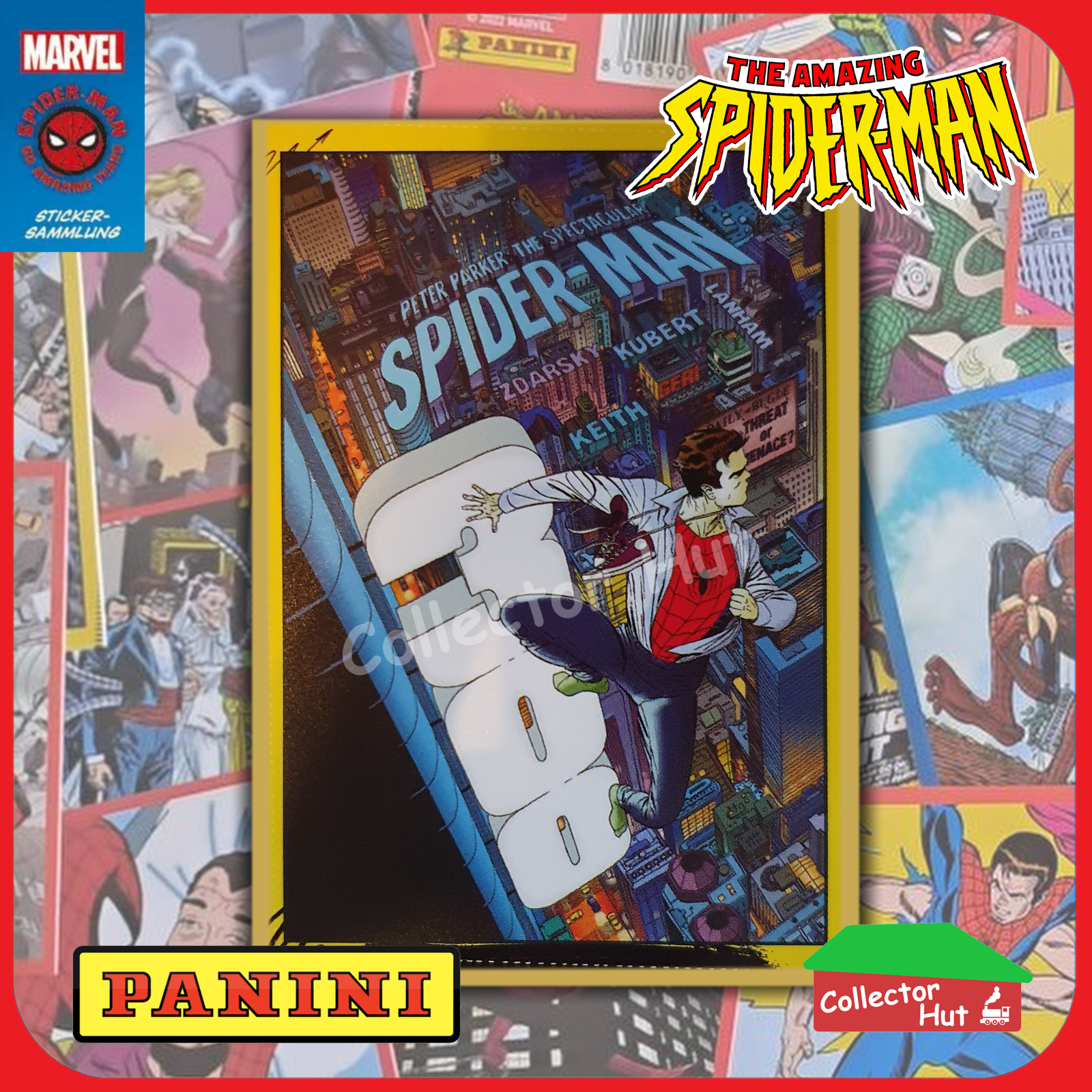 Panini The Amazing Spider-Man 60th Anniversary Trading Cards Singles 1-60