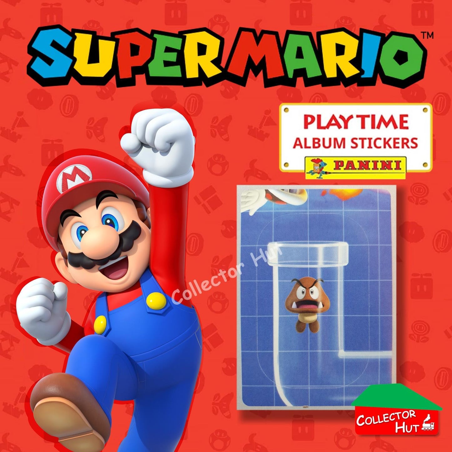 Panini Super Mario Playtime Sticker Collection Singles