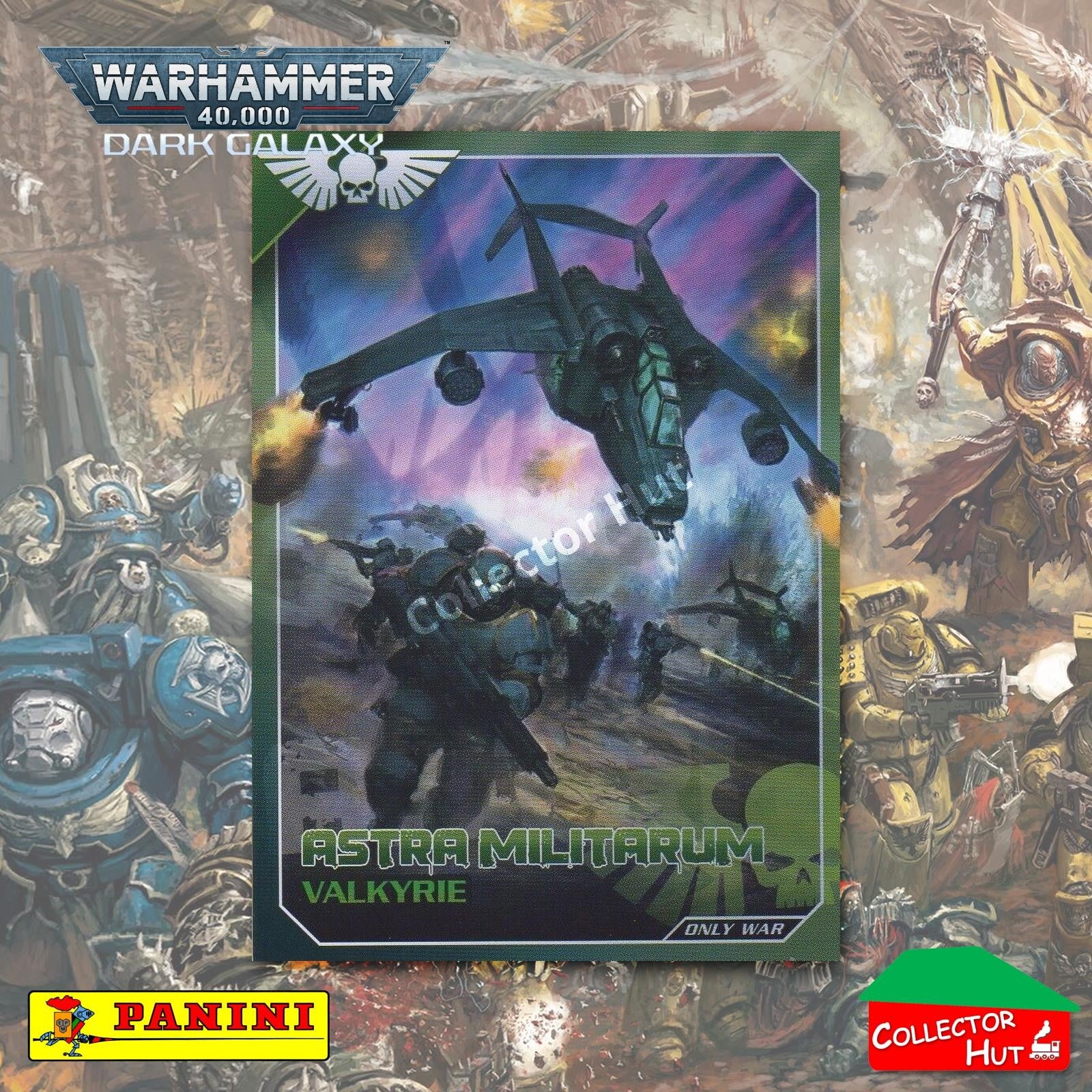 PANINI Warhammer 40,000 Dark Galaxy Only War Base Trading Cards #1-225