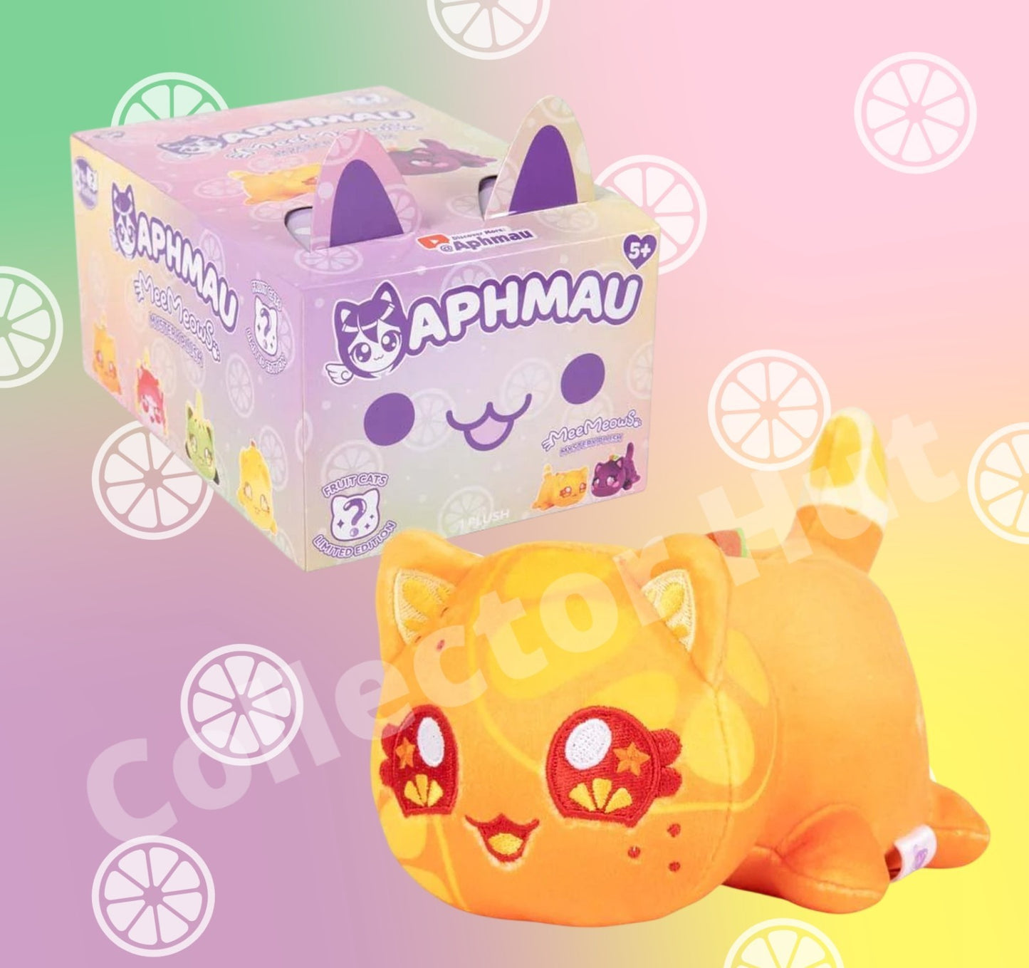 Aphmau MeeMeows Mystery 6" Plush Toys FRUITS Collection IDENTIFIED You Choose