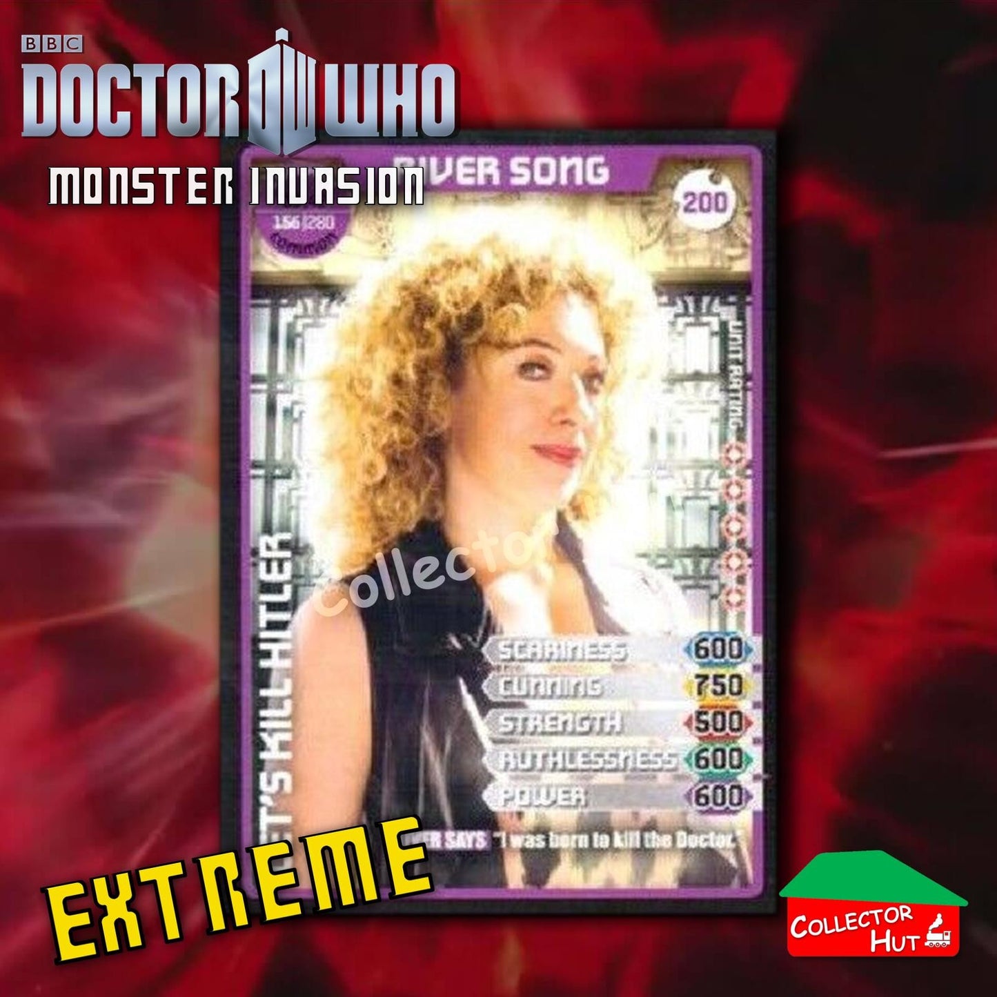 DOCTOR WHO Monster Invasion EXTREME Cards 166-344 New Fresh & Sleeved YOU CHOOSE