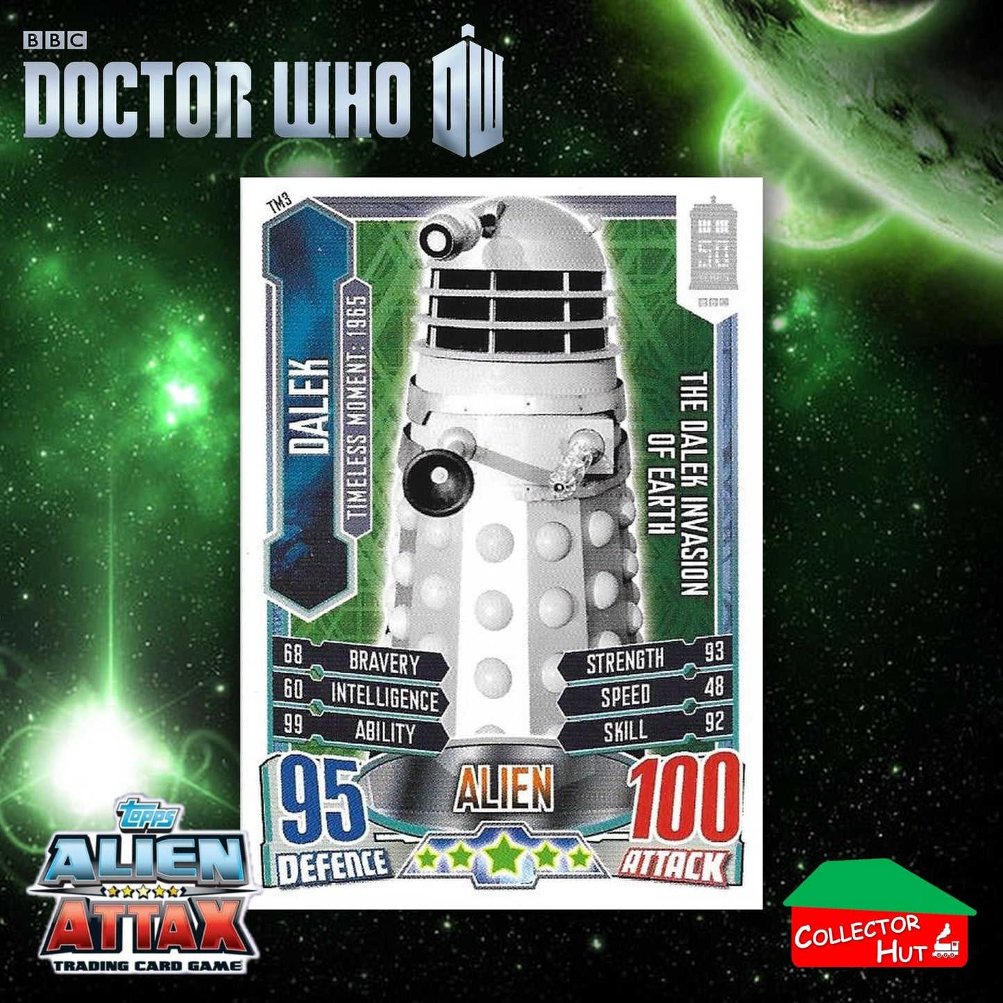 Topps Doctor Who Alien Attax 50th Anniversary Edition Companion Timeless Cards