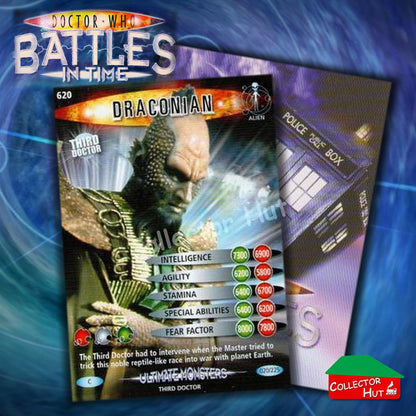 DOCTOR WHO Battles in Time #601-825 ULTIMATE MONSTERS RARE & COMMON Cards