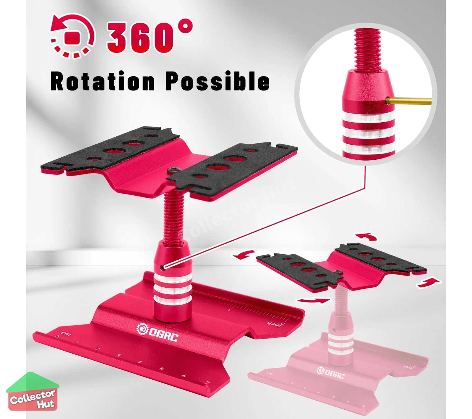 RC Truck and Car Repair Stand Adjustable Workstation 1:10 1:12 1:16 1:18 1:24