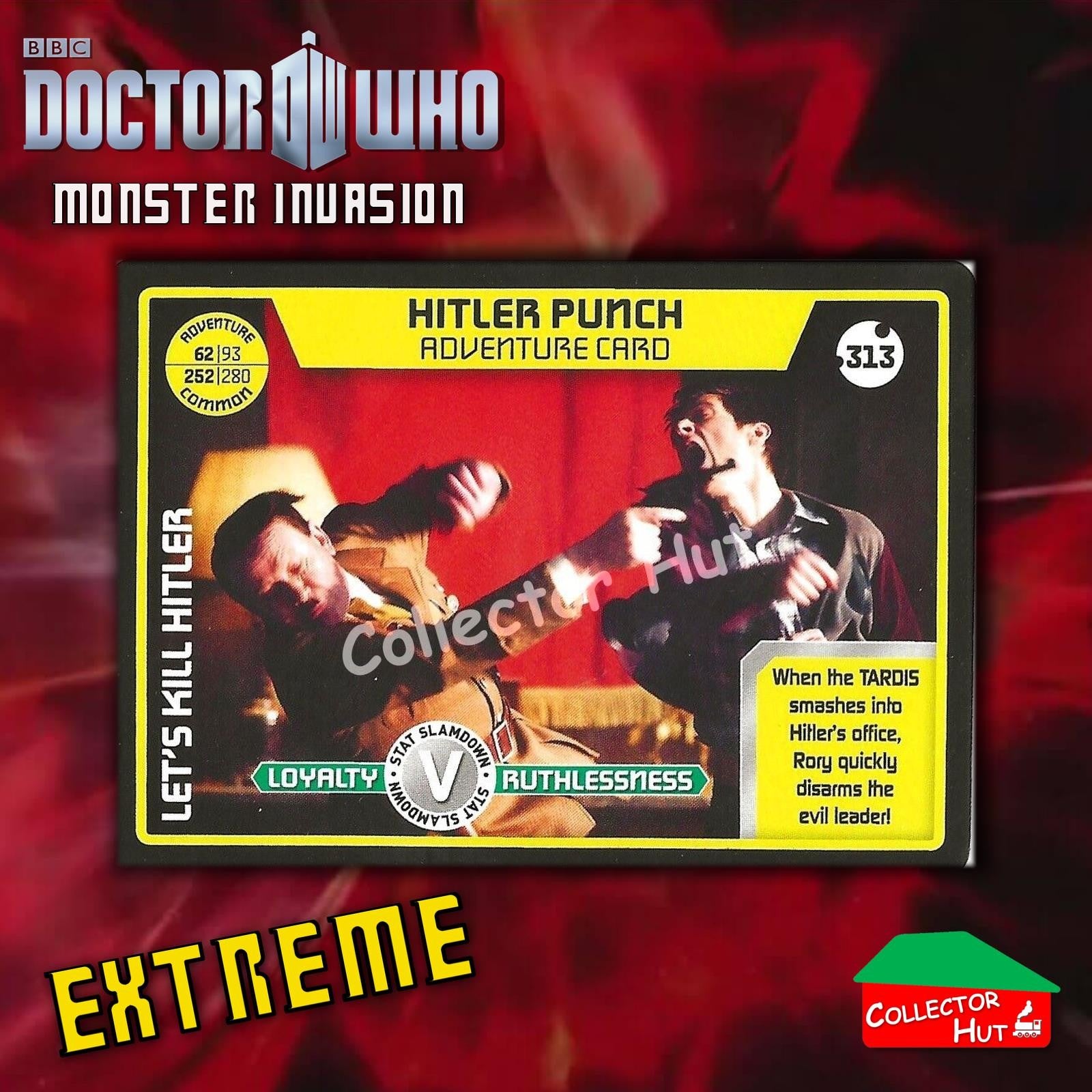 DOCTOR WHO Monster Invasion EXTREME Cards 166-344 New Fresh & Sleeved YOU CHOOSE