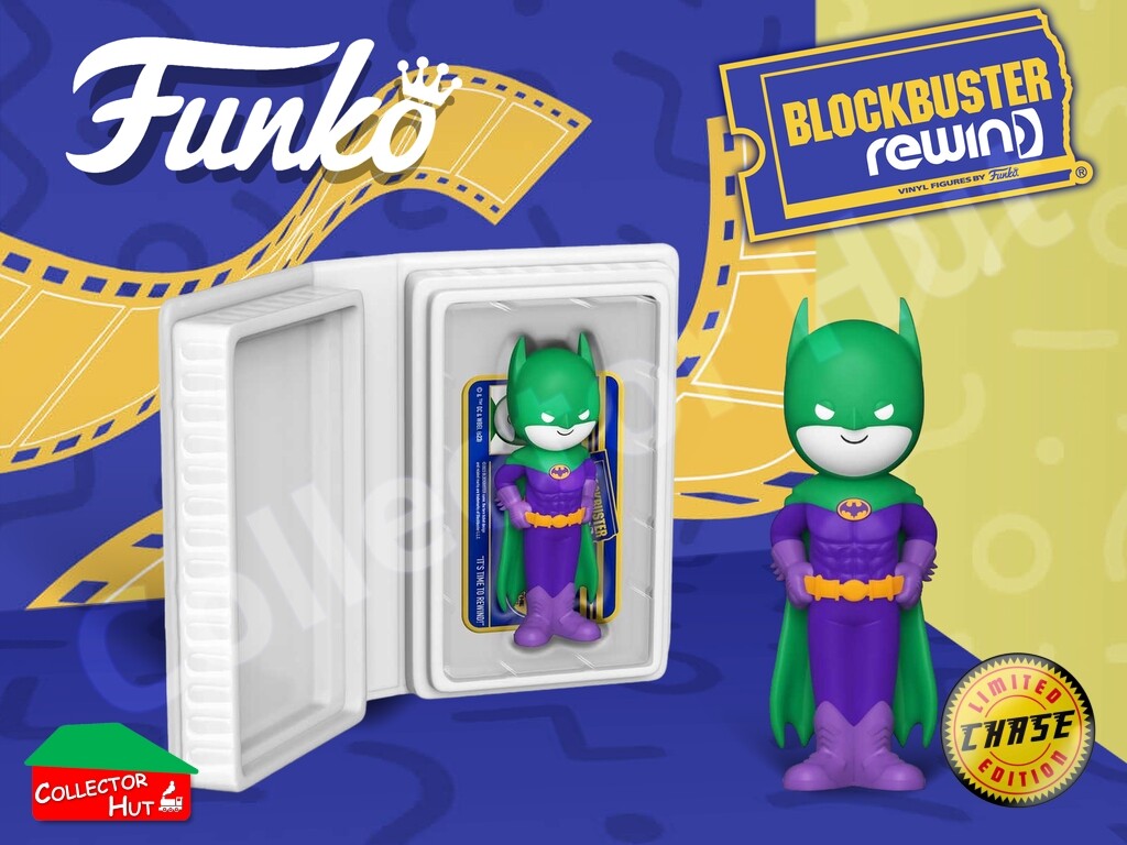 Funko Blockbuster Rewind Batman Collectible Figurines Inc. Chase