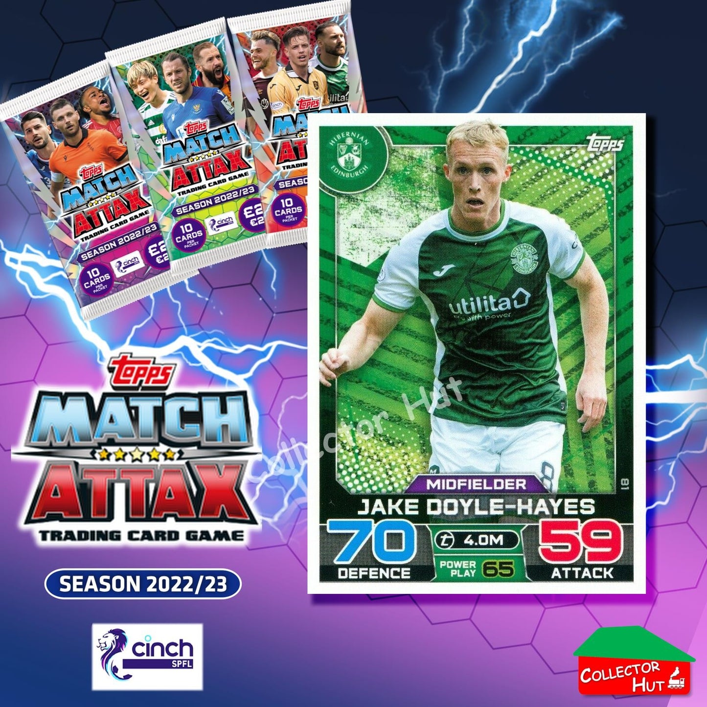 TOPPS MATCH ATTAX SPFL 2022/23 #1-162 Choose Your Card