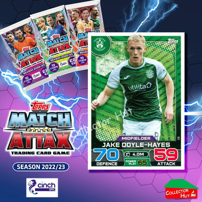 TOPPS MATCH ATTAX SPFL 2022/23 #1-162 Choose Your Card