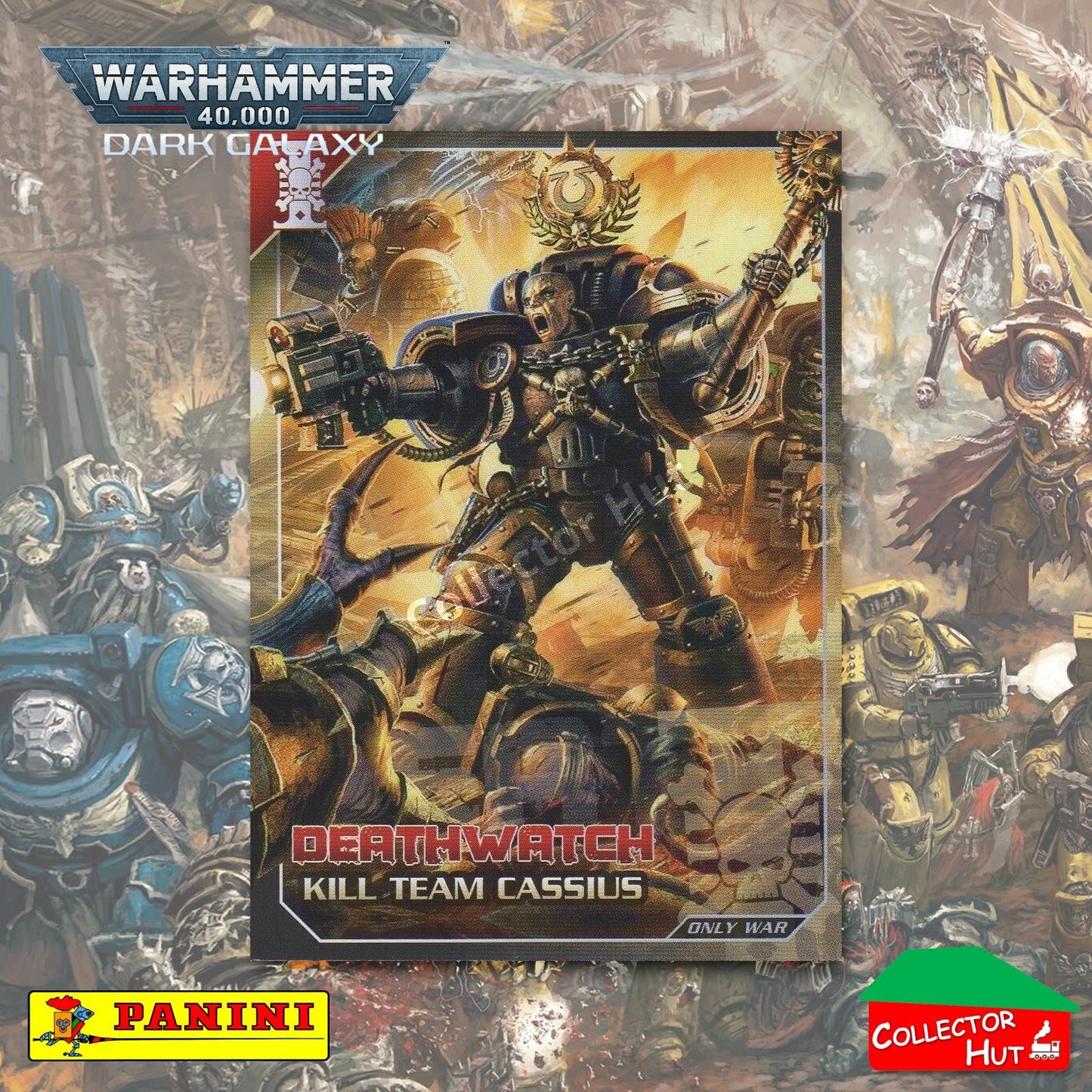 PANINI Warhammer 40,000 Dark Galaxy Only War Base Trading Cards #1-225