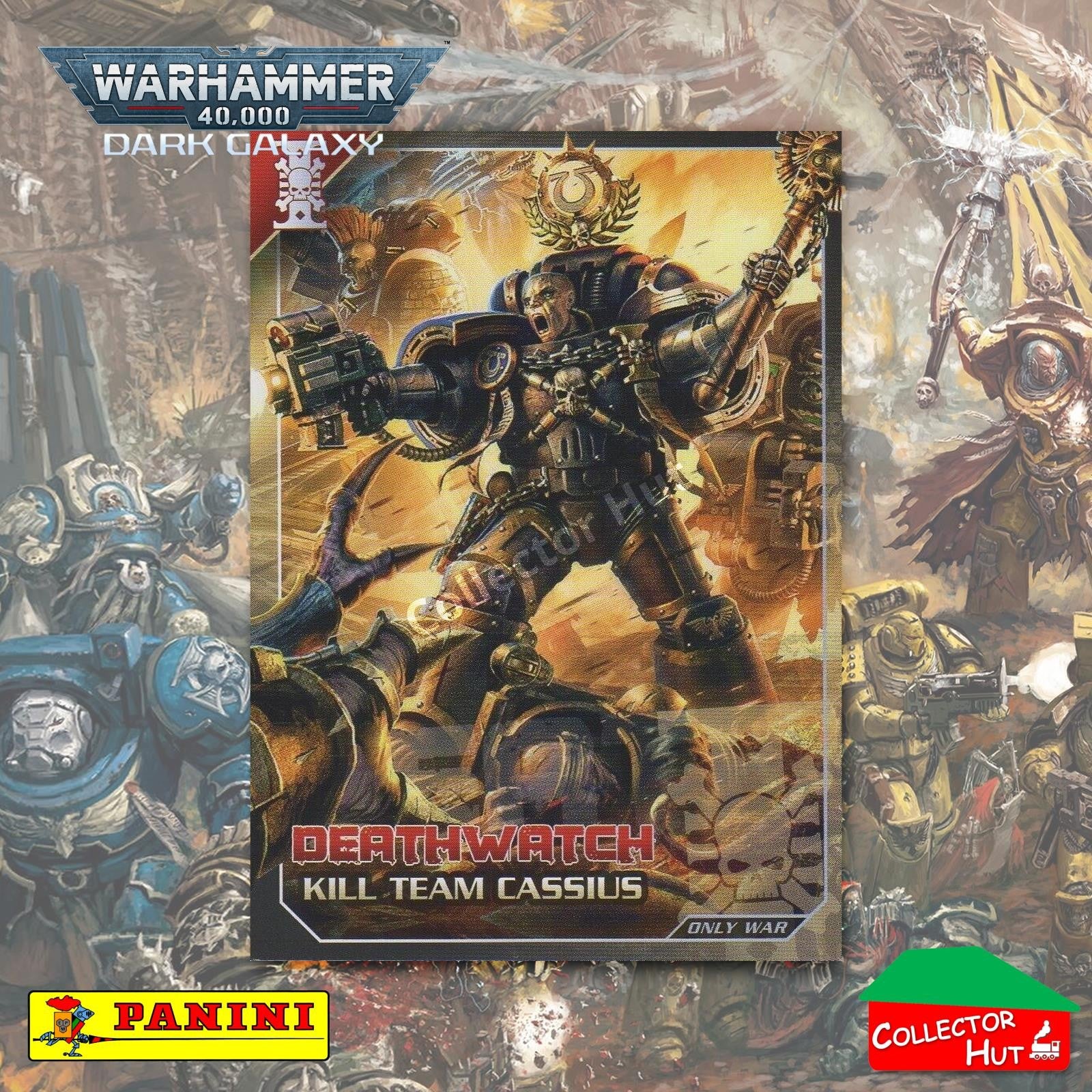 PANINI Warhammer 40,000 Dark Galaxy Only War Base Trading Cards #1-225
