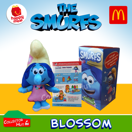 McDonald's Happy Meal Toys The Smurfs Plush Toys (2022)