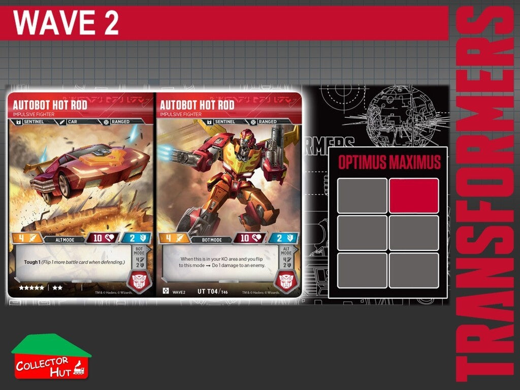 Transformers TCG CHARACTER Trading Cards All Waves