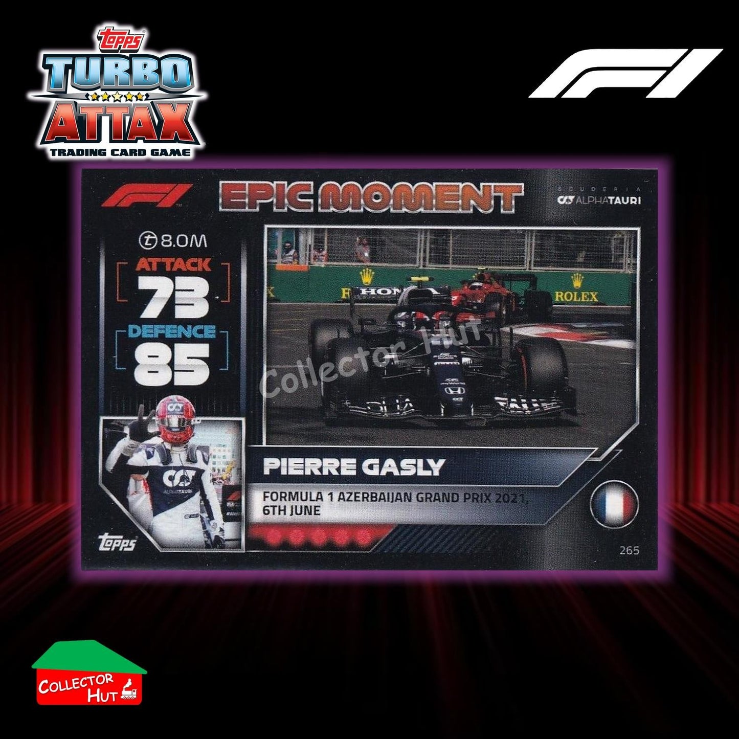 Topps Turbo Attax Formula 1 F1 2022 #136-279 Base Cards YOU CHOOSE