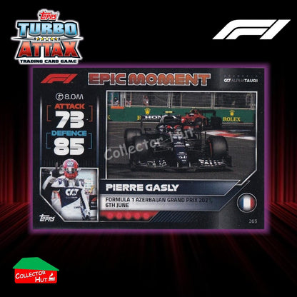 Topps Turbo Attax Formula 1 F1 2022 #136-279 Base Cards YOU CHOOSE