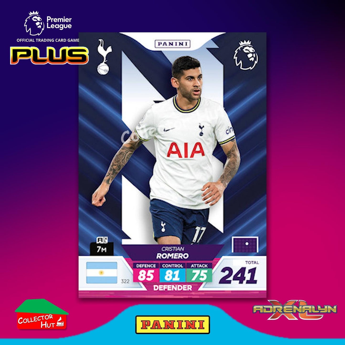 Panini Premier League Adrenalyn XL PLUS 2023 2022/23 Base Cards #190 - #369