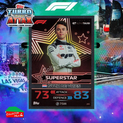 Topps Turbo Attax Formula 1 F1 2023 2023/24 Base Cards #172 - #320