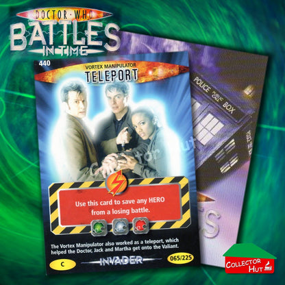 DOCTOR WHO Battles in Time #376-600 INVADER RARE & COMMON CARDS YOU CHOOSE
