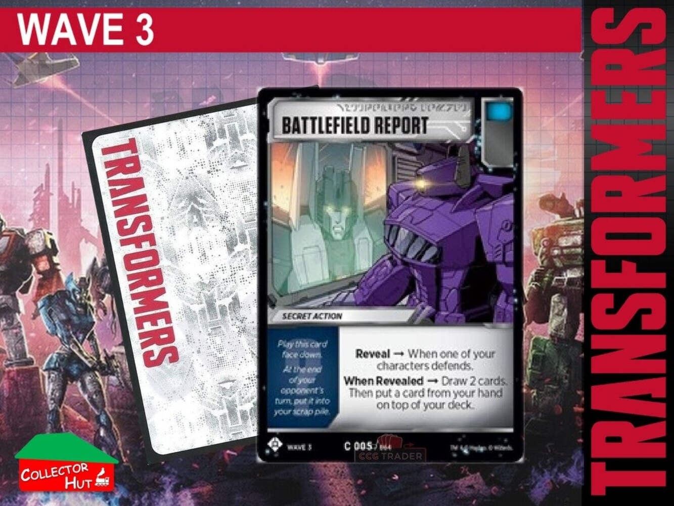 Transformers TCG Wave 3 War for Cybertron Siege I BATTLE Cards Common/Uncommon