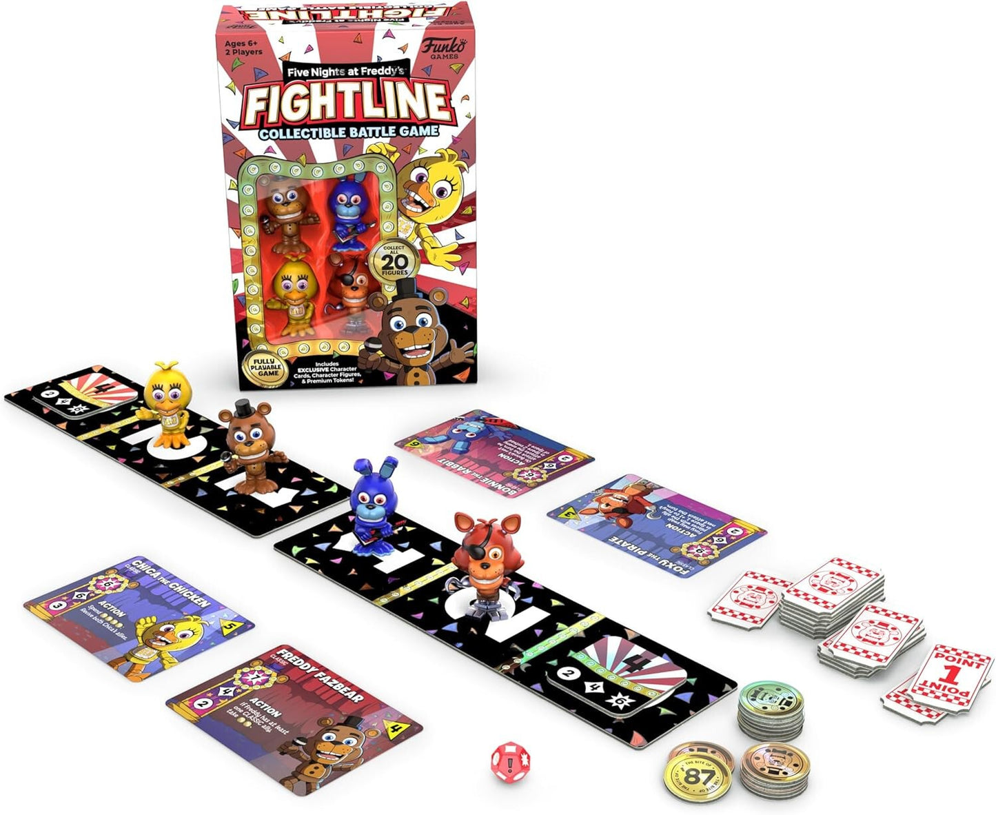 Five Nights at Freddy's Fightline Battle Game Character Pack IDENTIFIED