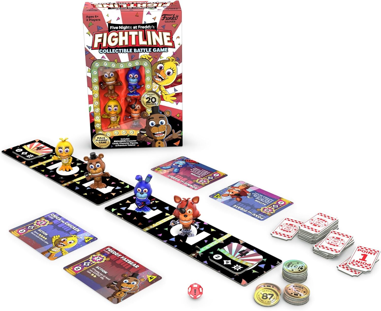 Five Nights at Freddy's Fightline Battle Game Character Pack IDENTIFIED