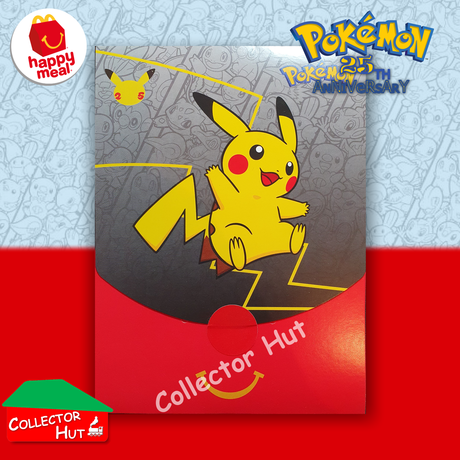 McDonald's Happy Meal 2021 Pokémon 25th Anniversary Trading Cards You Choose