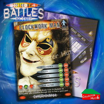 DOCTOR WHO Battles in Time #1-139 EXTERMINATOR RARE & COMMON Cards YOU CHOOSE