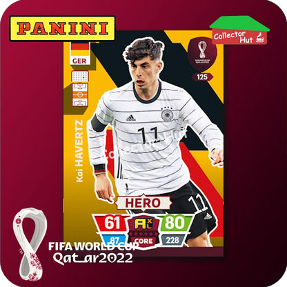 Panini Adrenalyn XL Qatar World Cup 2022 Trading Cards BASE SET #28-144
