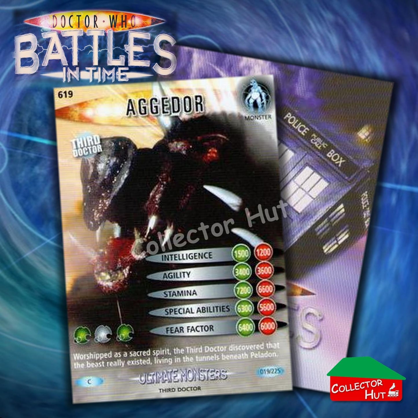 DOCTOR WHO Battles in Time #601-825 ULTIMATE MONSTERS RARE & COMMON Cards