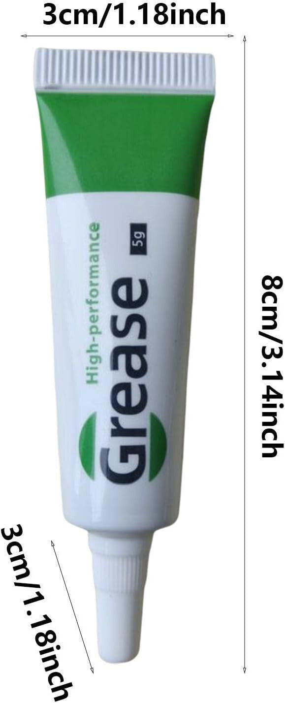 Silicone Grease 5g 3x Pack RC Axles Spark Plugs Bearings Lubricate & Insulate