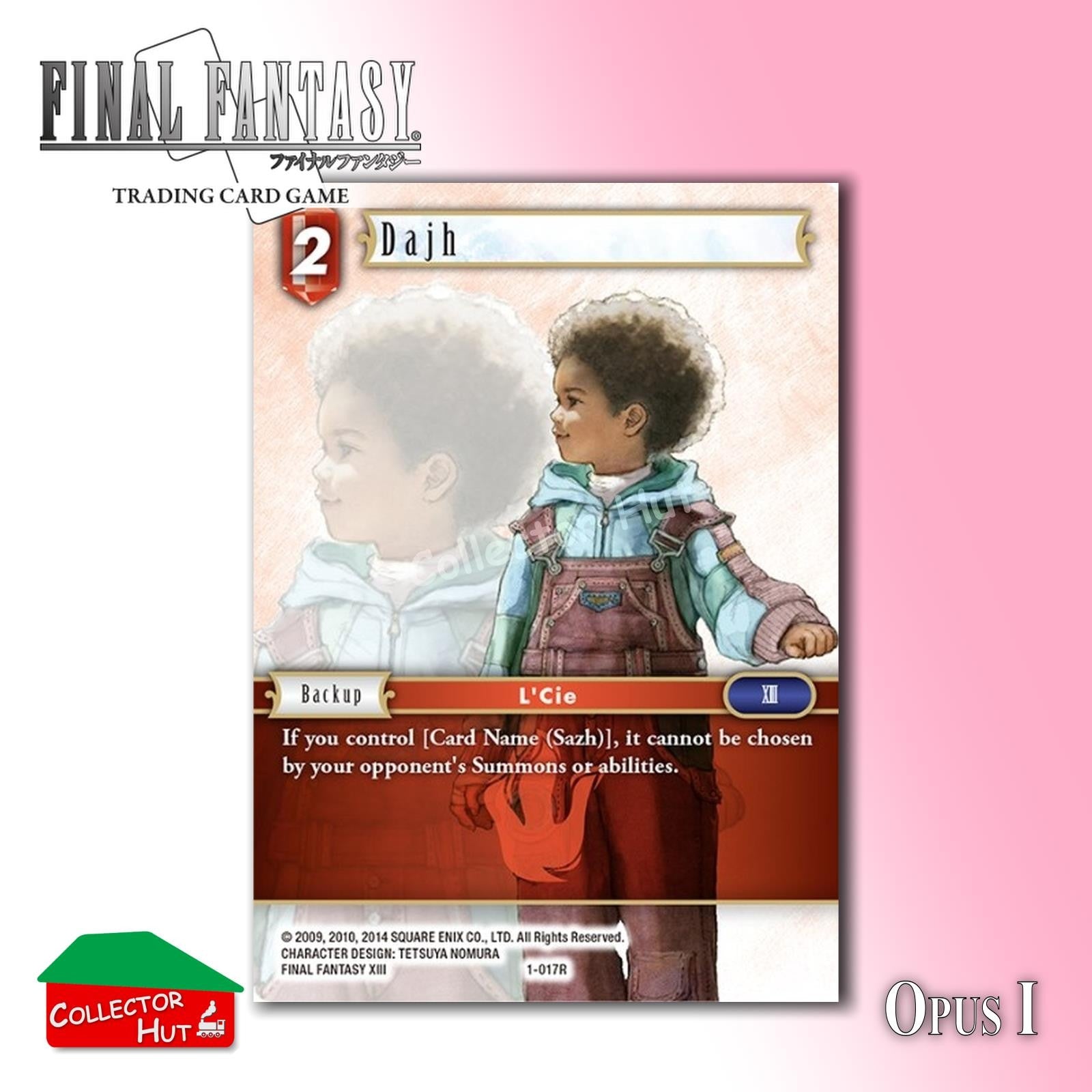Final Fantasy Trading Card Game OPUS I Singles You Choose