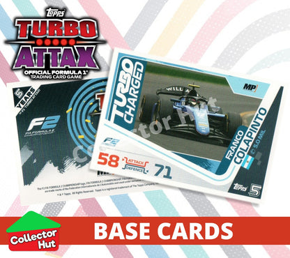 Topps Turbo Attax Formula 1 F1 2024 #167-312 Base Cards YOU CHOOSE