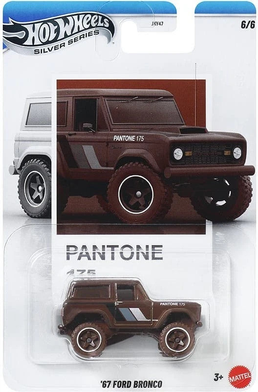 Hot Wheels Silver Series Pantone Limited Edition Die Cast Models