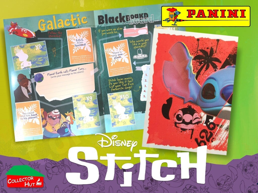 Panini Disney Stitch Single Stickers Lilo & Stitch 2024