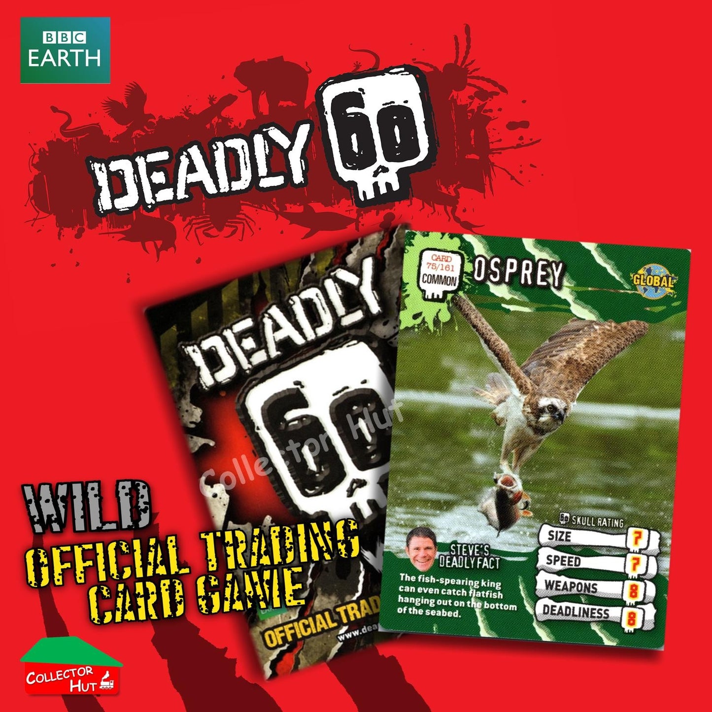 CBBC Deadly 60 WILD Trading Cards  Choose Your Cards