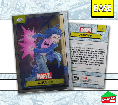 Marvel Topps Chrome 2024 Base Card Collection 1-150 YOU CHOOSE