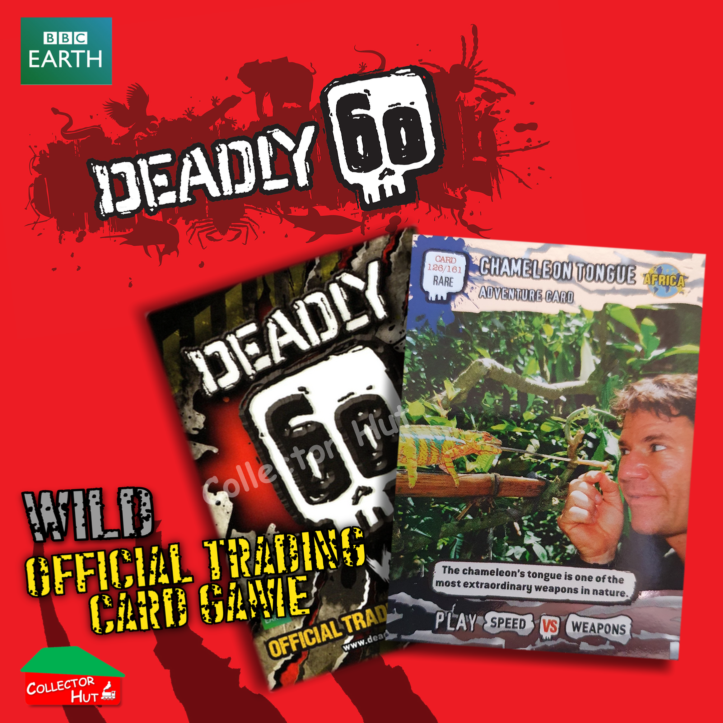 CBBC Deadly 60 Season 1, 2 & Wild FOIL RARE LIMITED Trading Cards