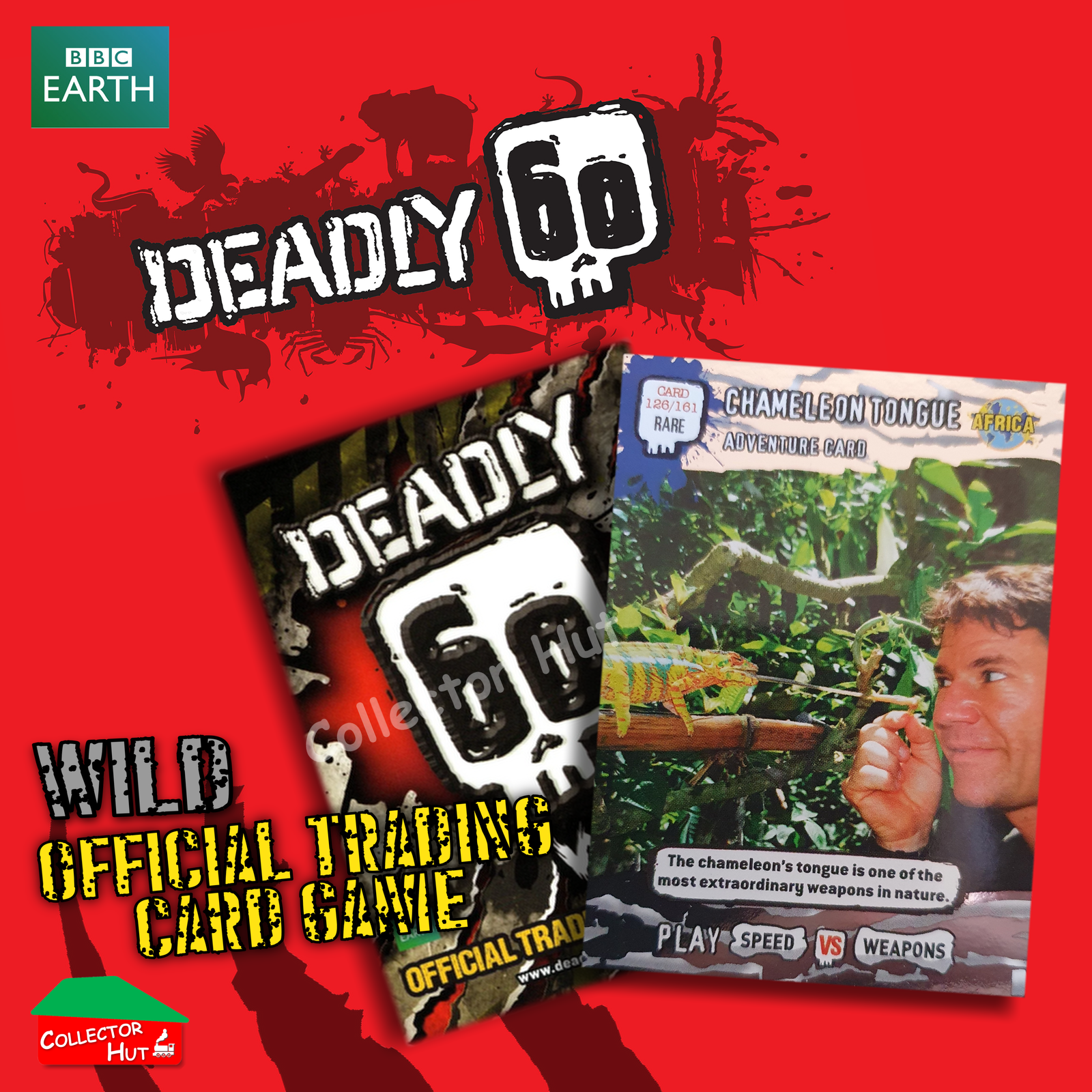 CBBC Deadly 60 Season 1, 2 & Wild FOIL RARE LIMITED Trading Cards