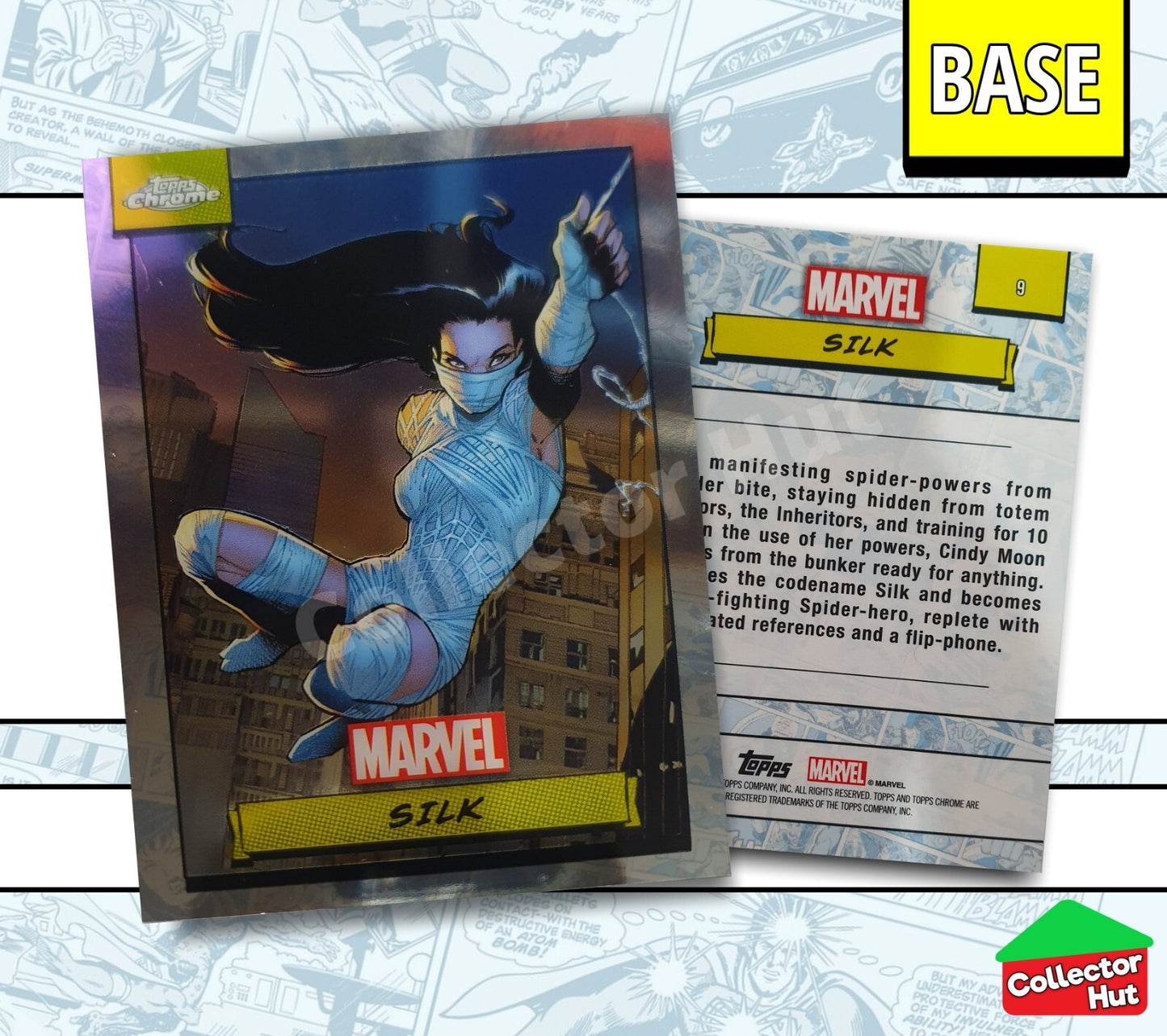 Marvel Topps Chrome 2024 Base Card Collection 1-150 YOU CHOOSE