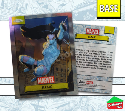 Marvel Topps Chrome 2024 Base Card Collection 1-150 YOU CHOOSE