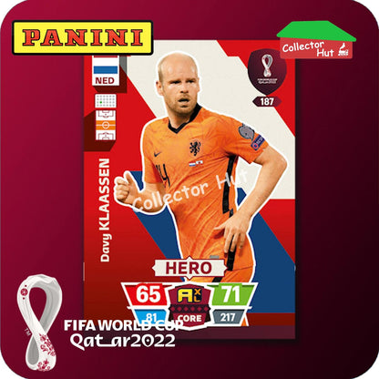 Panini Adrenalyn XL Qatar World Cup 2022 Trading Cards BASE SET #145-288