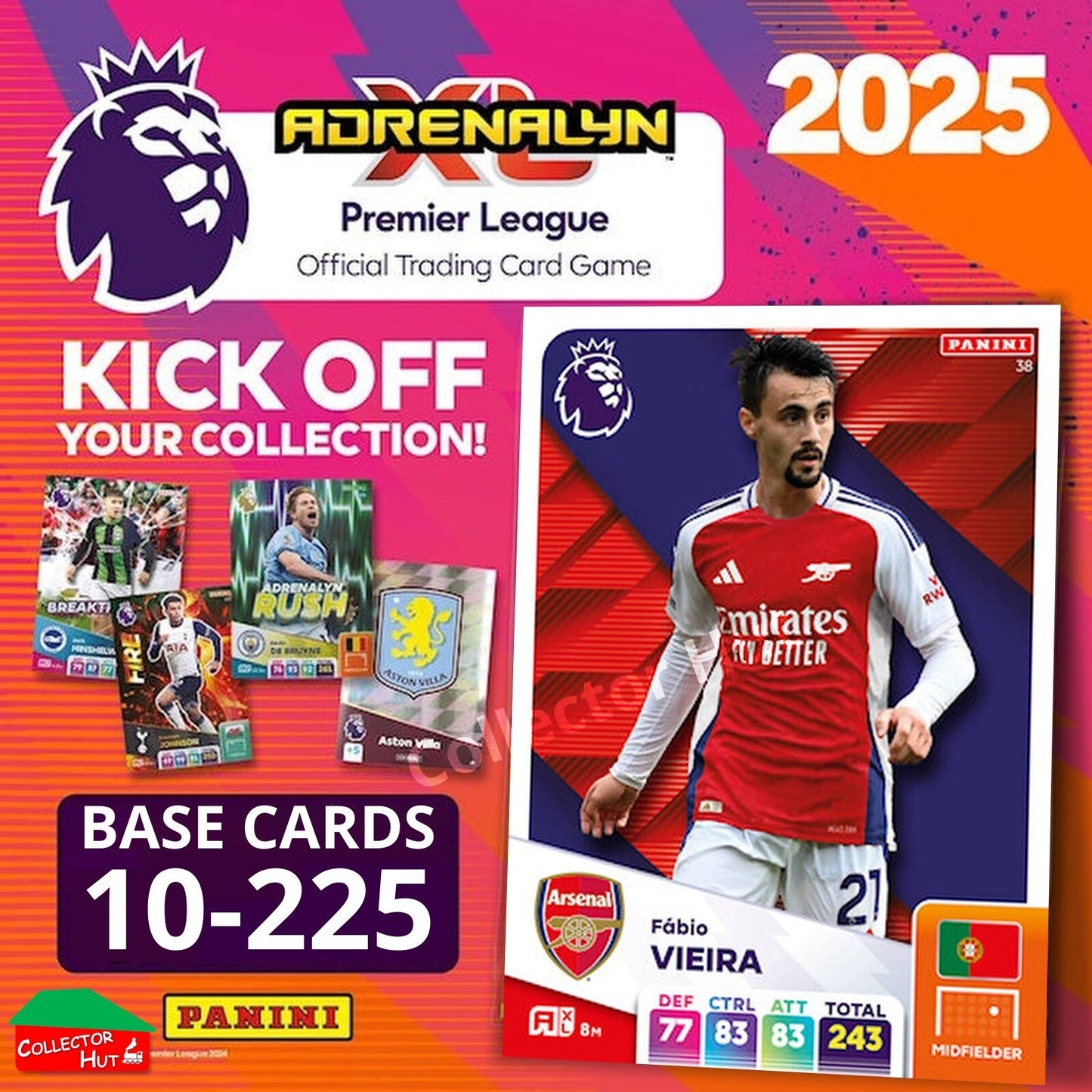 Panini Adrenalyn XL Premier League 2025 2024/25 Base & Foils #10-225
