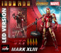 Iron Man Marvel Action Figures 1:10 Scale Avengers Infinity Saga LED VERSION
