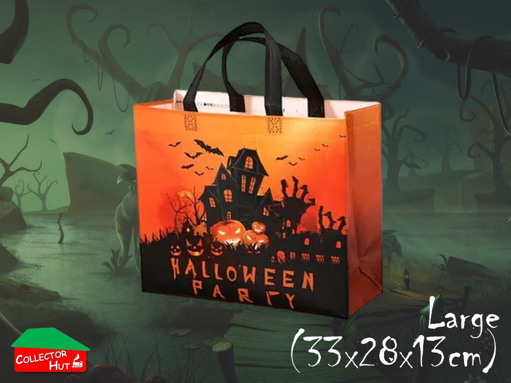 Halloween Novelty Tote Bags Trick or Treat Fabric Choose a Pattern