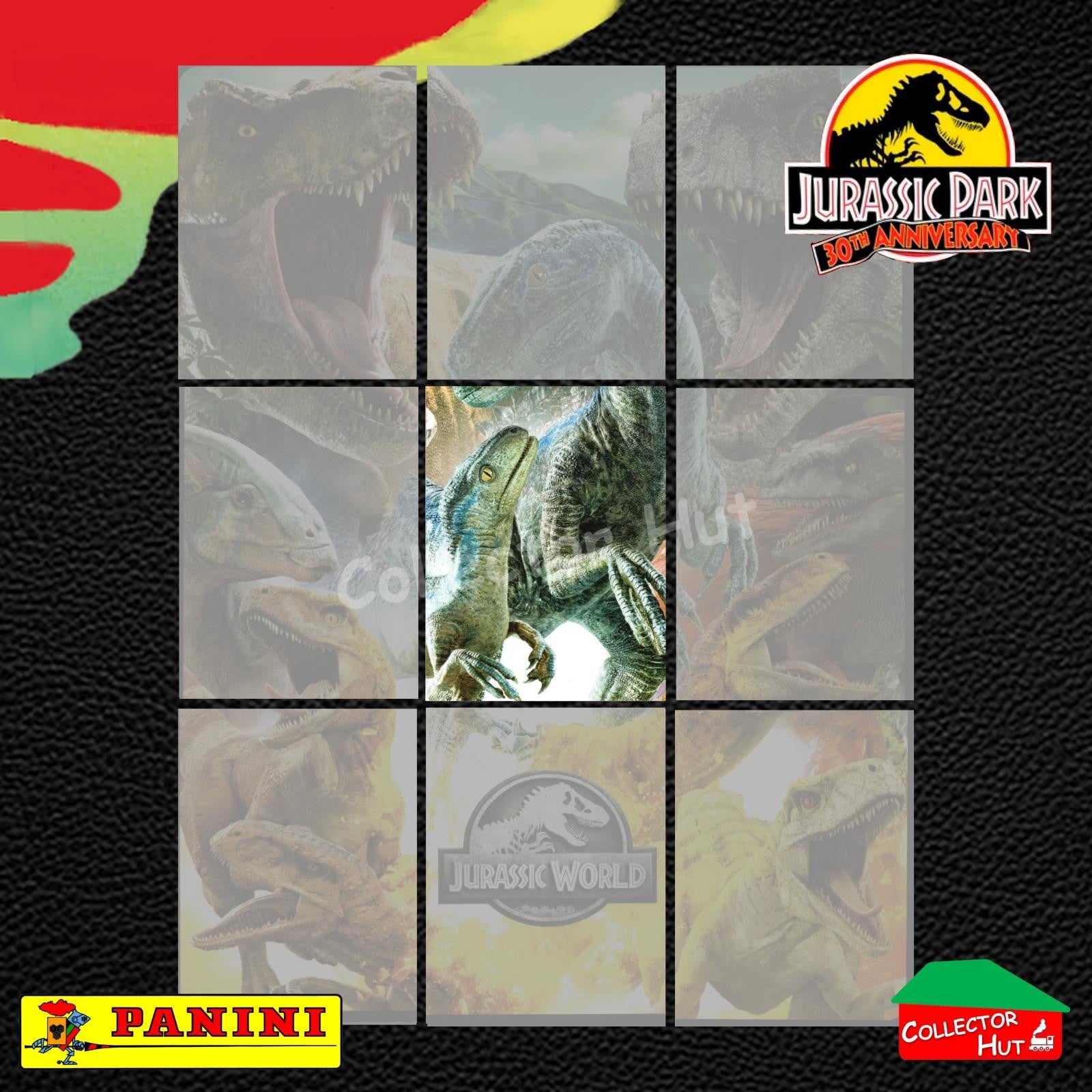Jurassic World 30th Anniversary Trading Card Collection BASE CARDS #1-195