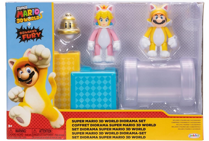 Super Mario 2.5" Diorama Sets Jakks Action Figures